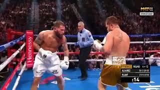 Канело Альварес vs Калеб Плант - ПОЛНЫЙ БОЙ. Canelo Alvarez vs. Caleb Plant - FullFight Highlights