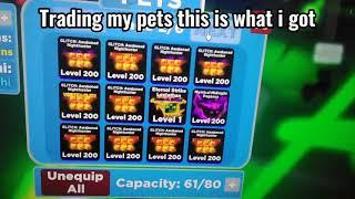 Trading all lf my pets(Roblox Ninja Legends)