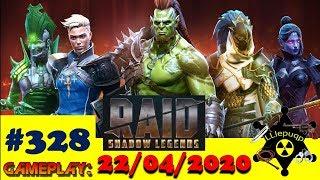 #328. Одеваем Виспер, Дроп с 20-го Дракона | RAID: Shadow Legends  | 22/04/2020