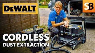 Cordless Dust Extraction with DeWalt DCV586M