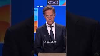NATO Chief: US strike on Iran didn't violate international law