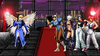 [KOF Mugen] Schlussel vs Angel Team