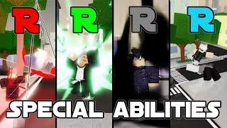 ALL Special Abilities Showcase In Jujutsu Shenanigans | Roblox