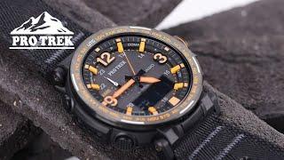 CAVE PROTREK!!! Brief review of Japanese watches CASIO PROTREK TOUGH SOLAR PRG-600YB-1