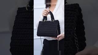 Crocheting A la Chanel handbag video tutorial is available in my Etsy store ZHANNETT