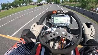 SH karting standing start practice kz shifter kart