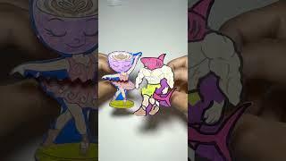 How to make Ballerino cappuccino paper craft? #diy #ballerinacappucina #tungtungtungsahur