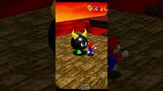 スーパーマリオ64 - ボスどんけつを落としてスターをゲット！ #shorts