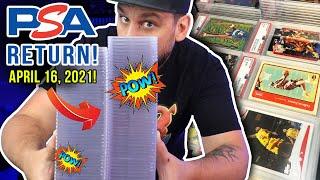 101 Card PSA Reveal! Lebron James, 90's basketball cards, Barry Bonds, PSA graded Return 2021