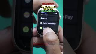 How To Turn off Automatic Workout Detection On Apple Watch ⌚ #shorts  #applewatch