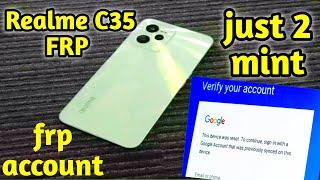 Realme C35 FRP Unlock tool || Realme C35 frp bypass