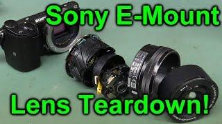 EEVblog #849 - Sony E-Mount Camera Lens Teardown