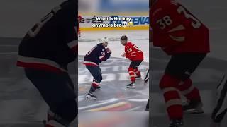 Intense Hockey Fight | USA vs. CANADA