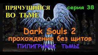 Dark Souls 2 прохождение без щитов , Ковенант Пилигримов Тьмы , босс  """Прячущийся во тьме""" !!!