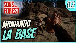 Sons of the Forest Gameplay Español | EP 2 | KELVIN y yo hacemos la Base