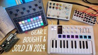 Music/synth Gear I Bought and Sold in 2024 #GAS