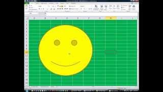 Excel VBA ActiveX 12 SMILEY FACE Button on Worksheet