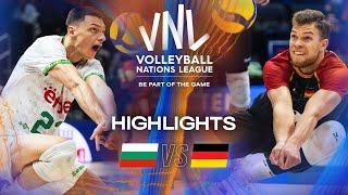 Bulgaria  vs. Germany  - Highlights | Week 1 | Men's VNL 2025