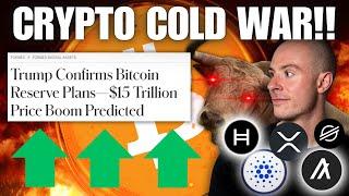 $15 Trillion Dollar Bitcoin Market Cap Inc.... The Crypto Cold War Has Begun!!!!!!!