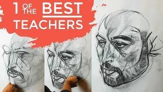 TIPS & DEMO by Life Drawing & Portrait Teacher Frank Gambino