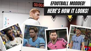 [TTB] THIS IS HOW #EFOOTBALL WILL LOOKS ONCE ITS MODDED! - HAIR LOOKS BEAUTIFUL LADS! ‍️