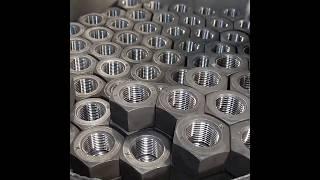 The process of making a giant hex nut. Most Interesting Korean Metal work