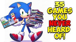 35 Sonic Games You've NEVER Heard Of!