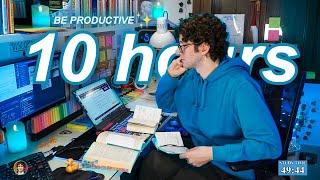 STUDY WITH ME LIVE | 12 HOURS  Harvard Alumnus, Chill Work With Me, Rain Sounds, Pomodoro Timer