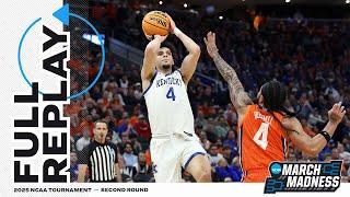 Kentucky vs. Illinois - 2025 NCAA men’s second round | FULL REPLAY