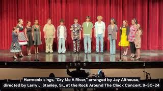 Harmonix sings, "Cry Me A River," 9-30-24