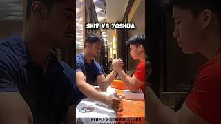 shivanshu kaushik vs yoshua #armwrestling #shivanshu #yoshua