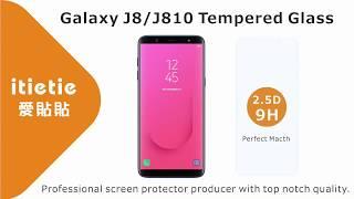 Galaxy J8/J810 Tempered Glass Screen Protector Perfect Match