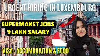 Luxembourg Work Visa How to apply Online 2024 #europe #job