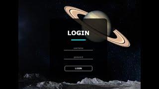 Cool Transparent Login Form: HTML & CSS