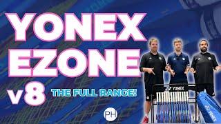 REVIEW: YONEX EZONE v8 | BRAND NEW | Full Range | Tennis Racket Review | PH Tennis