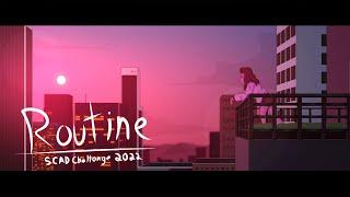 "Routine" Animated Short Film | SCAD Challenge 2022