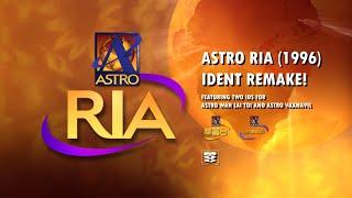 ASTRO RIA (1996/GRFX NOVOCOM REBRAND) Channel ID | LOGO REMAKE