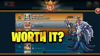 USE THIS ANCESTOR TO COUNTER THE META! - THETON TIDEBORN LEVEL 150 RANK 5 REVIEW - Monster Legends