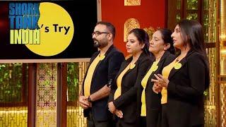 "Let's Try" के Pitchers लेकर आए Sharks के सामने 'Healthy Snacks' | Top Food Hits