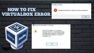 How to fix virtualbox errors| virtualbox installation error fix|[Hindi] TechHub Shiva