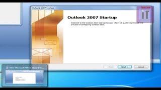 how to configure outlook 2007 in Windows 7