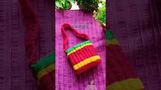 How to make diy handmade woolen bag easy at home #shorts #explore #woolen #handmade #craft #diy