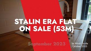 MINSK: STALIN FLAT, SOLD* (54SQ.M./$122K)