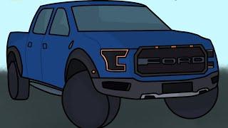 Ford F-150 Pickup Truck Speed Drawing (#Shorts)