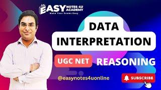 Data Interpretation | Data Interpretation for UGC NET | Data Interpretation Reasoning Easy Notes 4U