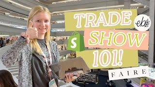 TRADE SHOW 101 vlog: Need to know details for your small business's first trade show!!