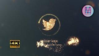 Gold Dust Simple Logo Animation | Emotion Graphics | 2023