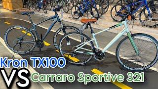 Carraro Sportive 321 vs Kron TX100 Şehir Bisikleti Karşılaştırma / Hangisini Tercih Etmelisin?