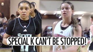 Special K DOMINATES Tough Hardwood Elite Team!
