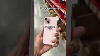 New iPhones in Stock: The iPhone 15 Series